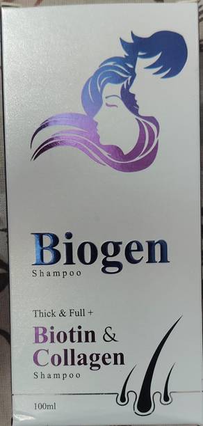 BIOGEN Shampoo 100 ml – Biotin & Collagen Hair Cleanser for Nourishment & Smoothness