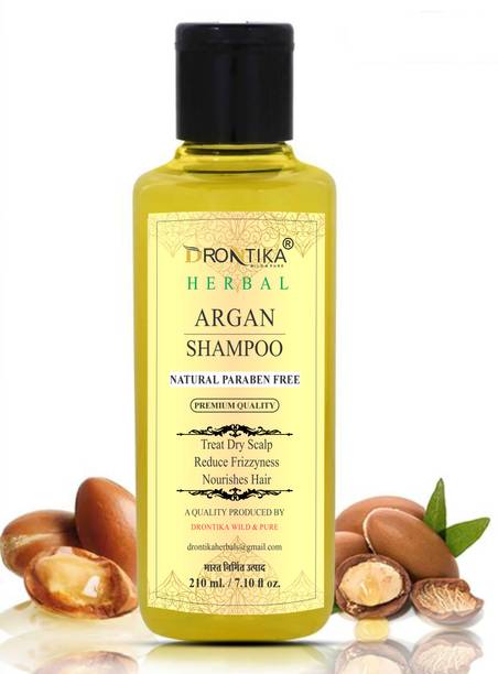 drontika 100% Pure & Natural Argan ShampooHair Cleanser