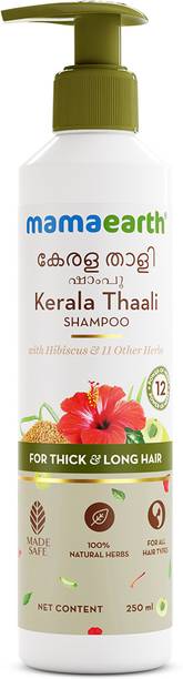 Mamaearth Kerala Thaali Shampoo with Hibiscus, Shikakai, Amla, Flax Seeds