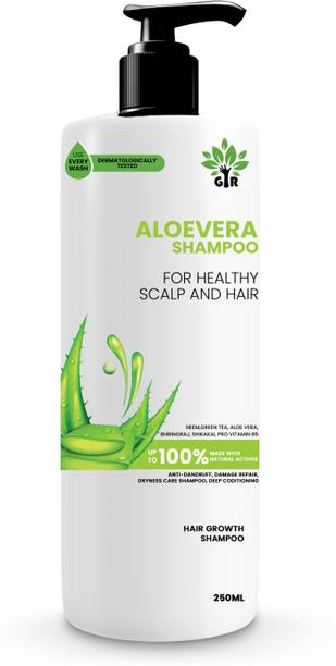 GIR Aloe Vera Shampoo – 250 ML | Hydrating & Soothing Care for Smooth, Healthy Hair