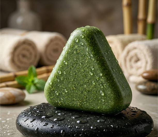 BIGBALIST Herbal Anti-Dandruff Shampoo Bar | Sulphate Free Solid Hair Wash