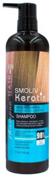 Smoliv Keratin Keratin Moisturizing & Smooth Shampoo Men & Women