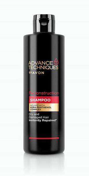 Avon Naturals Advance Technique Reconstruction Shampoo with Kera Panthenol complex ParabenFree