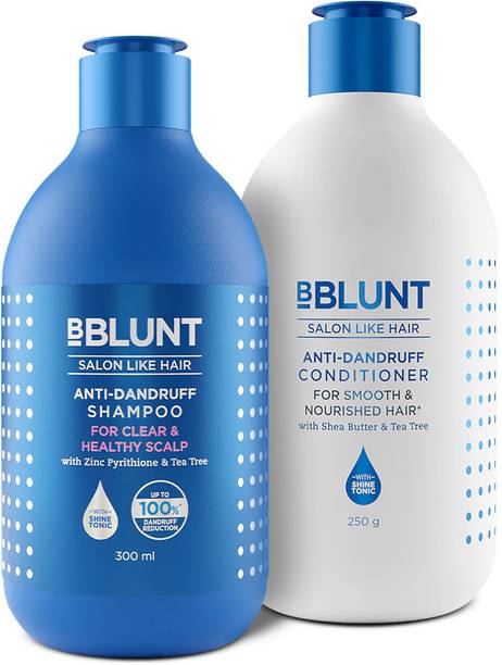 BBlunt Anti-Dandruff Combo For a Clear & Healthy Scalp (300 ml + 250 g)