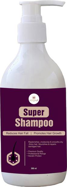 Vermax Shampoo for damage prone hair, Promote Hair Growth | Sulphate & Paraben Free