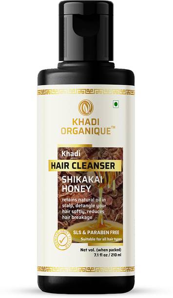 khadi ORGANIQUE Shikakai Honey Hair Cleanser- SLS & Paraben Free