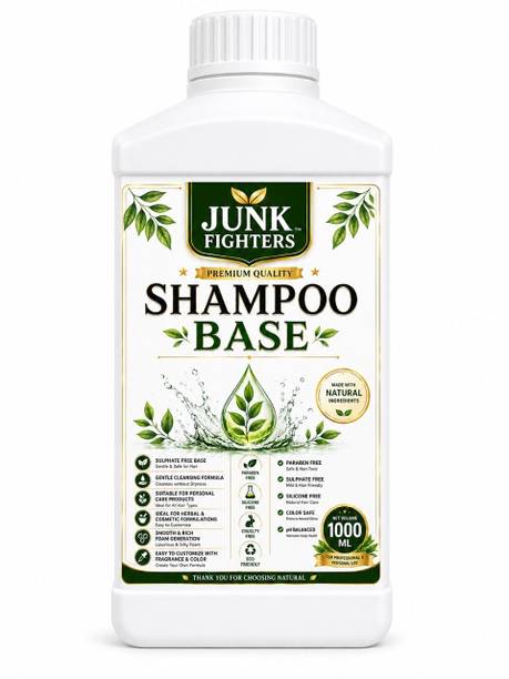 Junk Fighters Sulphate & Paraben Free milky Shampoo Base