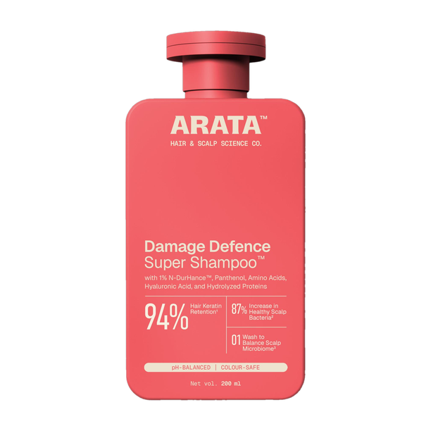 ARATA Super Shampoo for Daily Nourishment and Damage Repair | with Biotin and Proteins