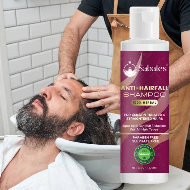 Sabates Anti Hair Fall Shampoo ` Repairs Hair Due to Breakage & Dandruff For Men Women