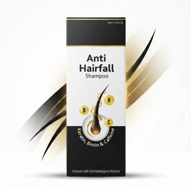 glowliv Anti Hairfall Shampoo with Keratin Biotin & Caffeine