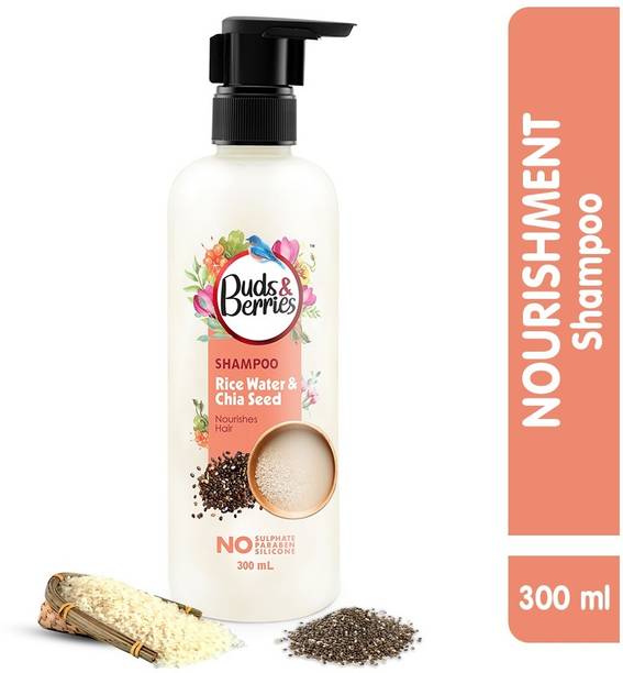 Buds & Berries Rice Water & Chia Seeds Nourishment Shampoo