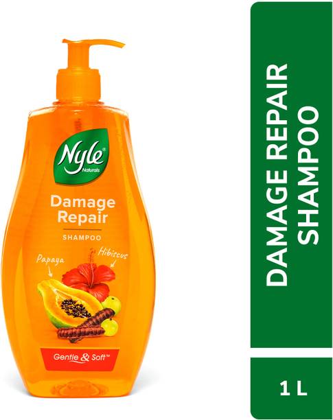 Nyle Natural Damage Repair Shampoo |With Papaya and Hibiscus