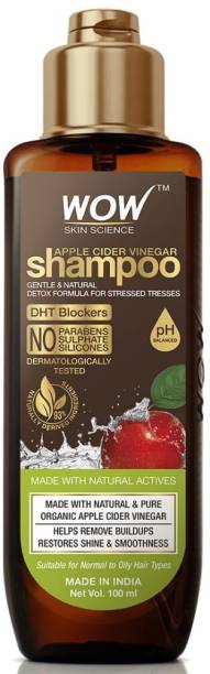 WOW SKIN SCIENCE Apple Cider Vinegar No Parabens & Sulphate Shampoo