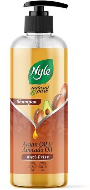 Nyle Argan Oil & Avocado Oil Natural & Pure Shampoo For Frizz Free Hair