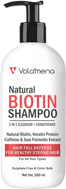 Volamena Natural Biotin 2 in 1 shampoo+ Conditioner Strengthen weak and damaged hair