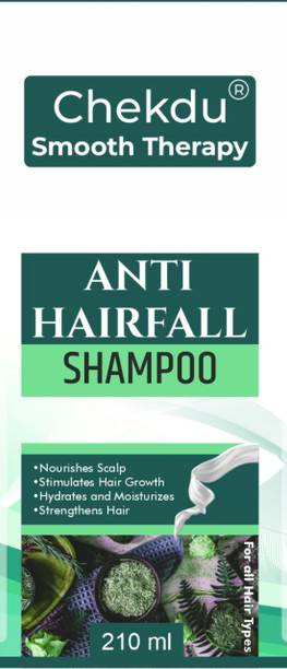 Chekdu Smooth Therapy Onion, Fenugreek & Tea Tree Hairfall Control Sulfate Free