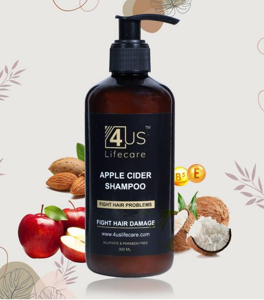 4us Lifecare Apple Cider Vinegar No Parabens & Sulphate Shampoo