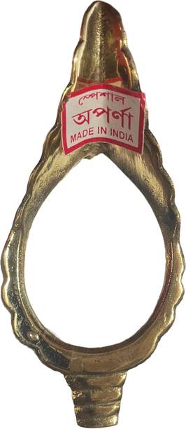 DKB Jal shankh stand 13.5/5cm medium size stand Decorative Shankh