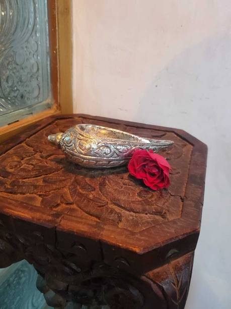 Hemkunt Handicrafts silver cladded Shankh Decorative Shankh
