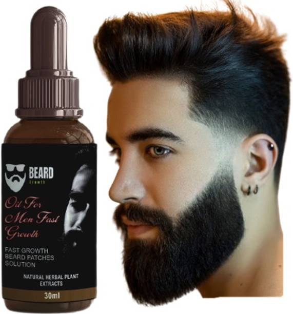 BEARD GROWTH OIL FOR MEN FAST GROWTH | BEARD PATCHES SOLUTION | BEARD OIL Shave Oil