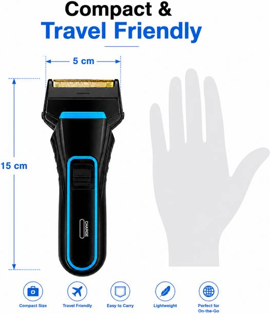 Butterrfly one Electric Beard Razor for Men with Pop-Up Trimmer Rechargeable  Shaver For Men