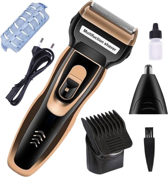 Gemmy New Professional 3in 1 Hair Shaver | Nose Trimmer | All Body Grooming Shaver For Men, Women