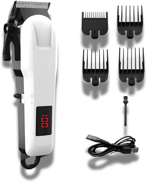 FINARO Rechargeable 809A Man Trimmer And Electric Hair Clipper For Mens Trimmer 120 min Runtime 4 Length Settings