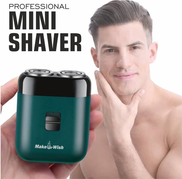 Make Ur Wish Reachargeable Shaver/Trimmer 500 mAh Battery Ultra Thin Shaver Razor  Shaver For Men