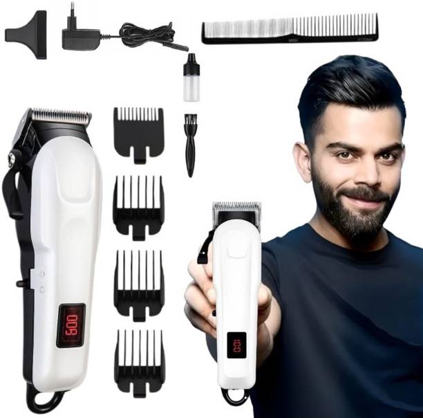 Tradhi Electric Hair Clipper With Stainless Steel Blade For Men'S Fully Waterproof Shaver For Men