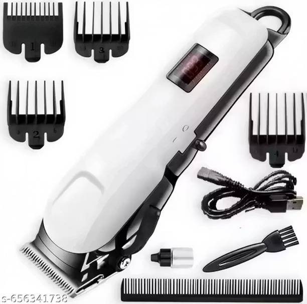 Nka 809A Professional Rechargeable Hair Trimmer Electric Hair Clipper, Razor Shaver For Men