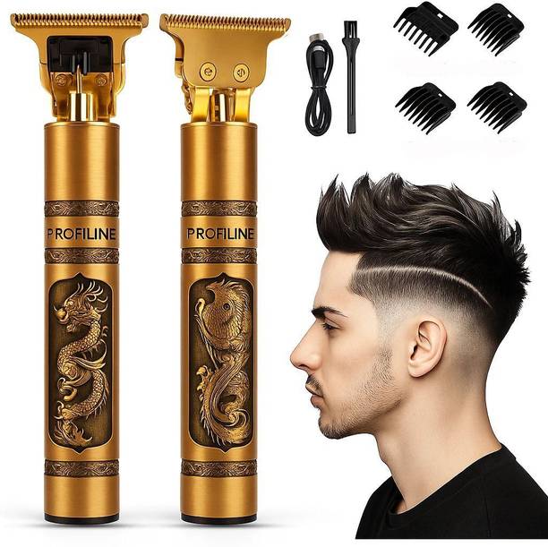 Profiline USB Cordless Hair Clipper Trimmer Beard Trimmer Haircut Grooming Kit Shaver For Men