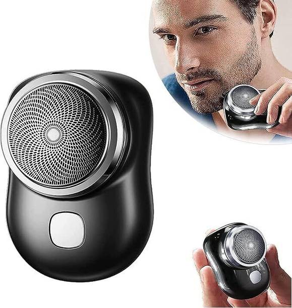 BMJNCJ MINI Portable Electric Shaver, Razor, 60 min Runtime 0 Length Settings (Black) Shaver For Men, Women