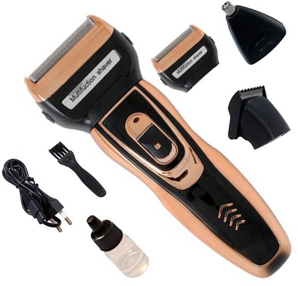 Crostal 2 IN 1 Men's Electric Foil Shaver with 2 Spare Shaving Heads Shaver For Men, Women