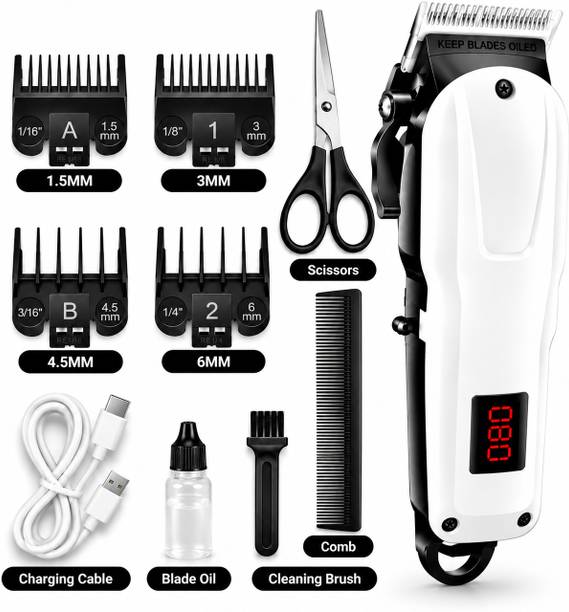 Zeno volt 809A Professional Hair Trimmer for Men with Digital Display Shaver For Men, Women