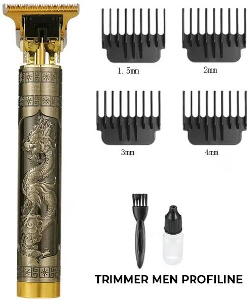 Profiline Trimmer men :: hair cutting machine :: shaving machine :: USB Chargeable Trimmer  Shaver For Men