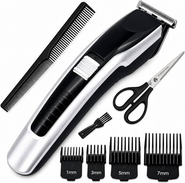 CLINLINSO 538 Professional Cordless Trimmer | Comb & Scissor | 60 Min Run Time Shaver For Men
