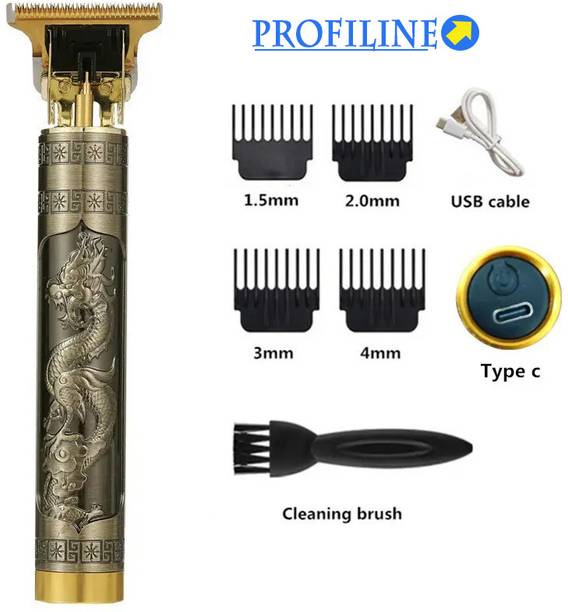 Profiline Metal Body T9 USB Electric Hair Clipper For Men Hair Cutting  Shaver For Men