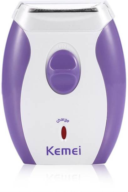 Kemei Women Electric Shaver Razor Vibrating Washable Bikini Armpit Hair Removal Lady Epilator Shaving Machine Female   Shaver For Women