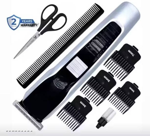 CLINLINSO 538 Professional Trimmer Kit with Comb & Scissor | 60 Min Use Shaver For Men