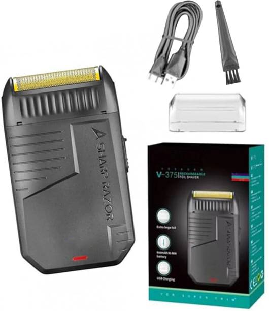 Frinzoo Cordless Use Men's Grooming Shaver Dual Foil, Pop-Up Trimmer Shaver For Men