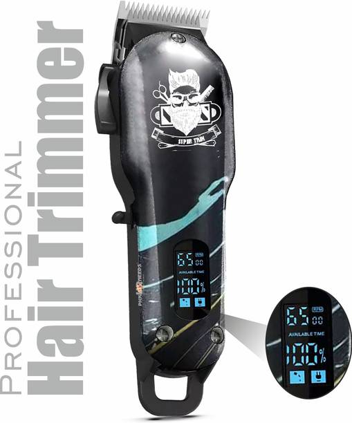 Make Ur Wish Professional Barber Tool / Hair Cutting Machine / Trimmer For Men LED Indicator Shaver For Men