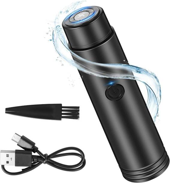 ZATCO Portable Electric Shaver, Travelling Washable USB Beard Shaver and Trimmer Trimmer 90 min  Runtime 1 Length Settings