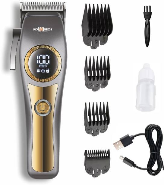 Pick Ur Needs Professional Hair Trimmer / Clipper / Shaver With 4 Adjustment Blades Child Lock Shaver For Men