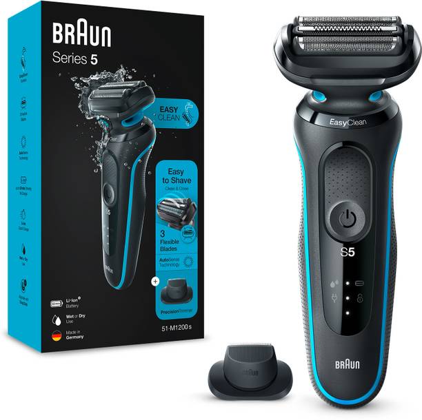 Braun Electric Shaver for men, Series 5 51-M1200s with Precision Trimmer  Shaver For Men