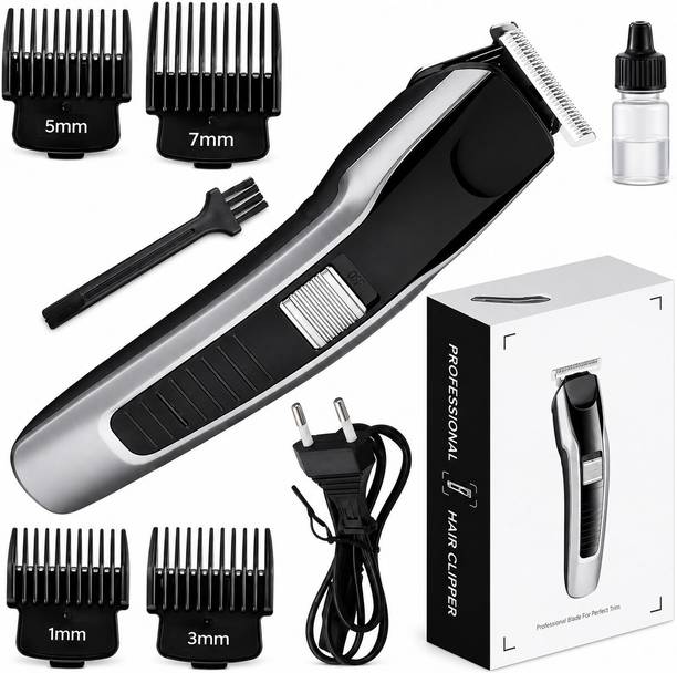 CLINLINSO Men’s Trimmer & Hair Cutting Machine Waterproof Grooming Kit | 60 Min Runtime Shaver For Men