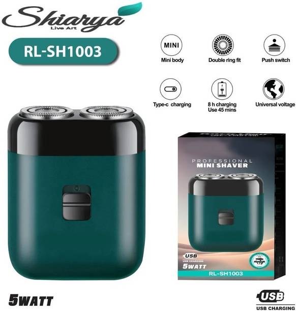 SHIARYA RL-SH 1003 Small Electric Shaving Machine Powerful Retro Shaving Machine Shaver For Men