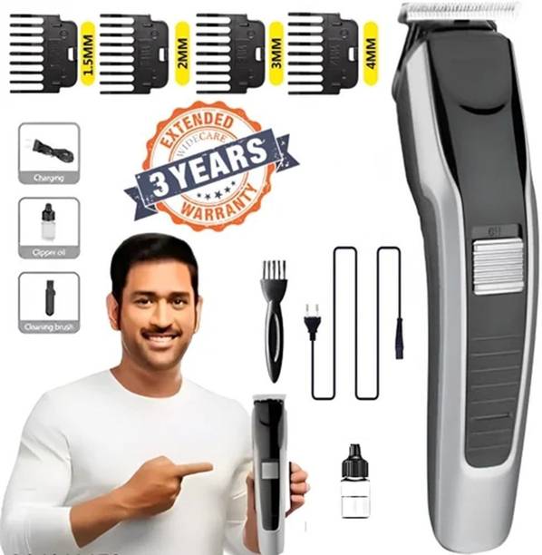 CLINLINSO 538 Premium Trimmer for Men | Beard & Hair Clipper | Stylish & Portable Design Shaver For Men