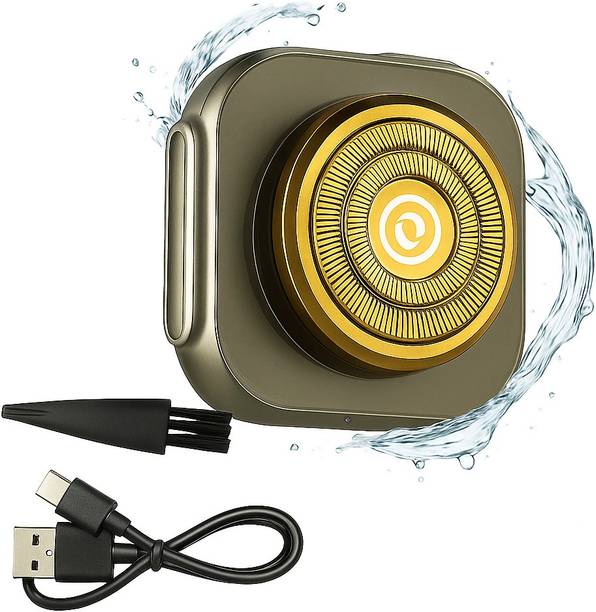 Yuva Pulse Mini Rotary Electric Foil Shaver for Men Women Waterproof Fast USB Rechargeable Shaver For Men