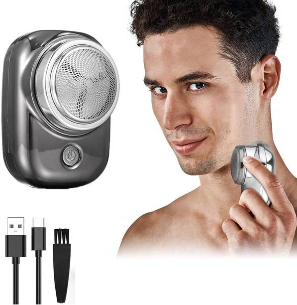 Uniquethree Mini Pocket Fashion Shaver Electric Razor, Portable Electric Shaver For Men