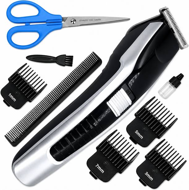 Zeno volt Rechargeable Trimmer Machine with Complete Grooming Accessories Set Fully Waterproof Trimmer 60 min Runtime 4 Length Settings